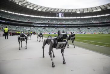 Perros robot vigilarán el Estadio Monterrey en el Mundial 2026